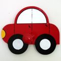 Kids Coat Hook - Car - Red
