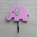 Kids Coat Hook -  Elephant pink