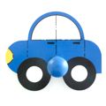 Kids Coat Hook - Car - Blue