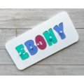 Personalised Name Puzzle - Hot Pink, Purple and Aqua
