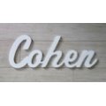 Kids Wooden Names in Suave Font - 18mm x 15cm