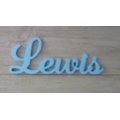 Kids Wooden Names in Majestic Font - Extra Large 9mm