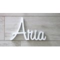 Kids Wooden Name in Sweet font - 9mm x 12cm