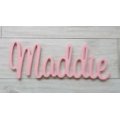 Kids Wooden Names in Bliss Font - Extra Large 9mm