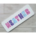 Personalised Name Puzzle - Lolly, Purple and Sky Blue