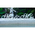 Mr and Mrs 12cm High - Amore font