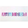 Wooden Letter Name Plaques - Large