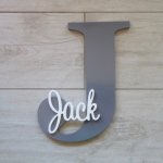 Large Wooden Letters - 9 mm thick