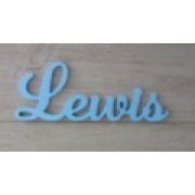 Kids Wooden Names in Majestic Font - 18mm x 20cm