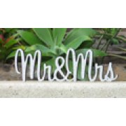 Mr and Mrs - 18cm High